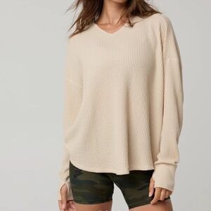 Offline by Aerie‎ Wow Waffle Oversized Top XXL Lounge Beach Travel Comfort Boho